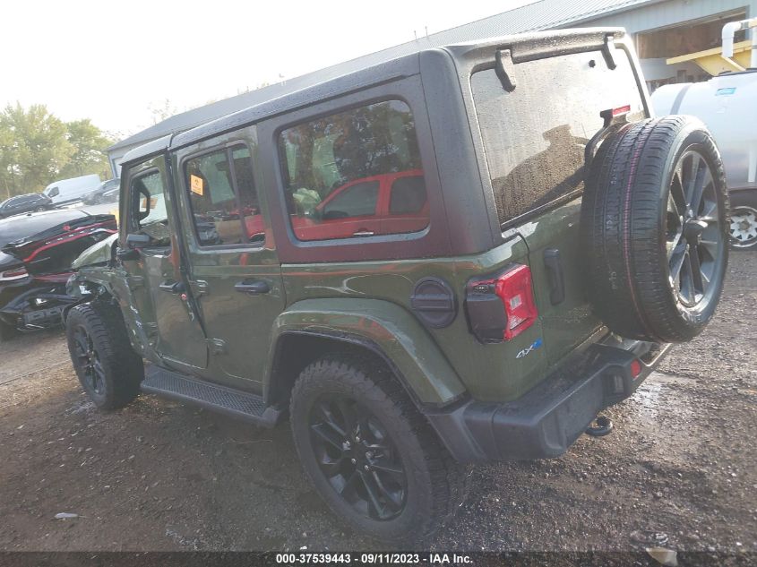 2021 JEEP WRANGLER 4XE UNLIMITED SAHARA 1C4JJXP61MW847505