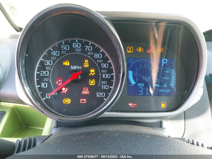 2013 CHEVROLET SPARK LT - KL8CD6S96DC616007