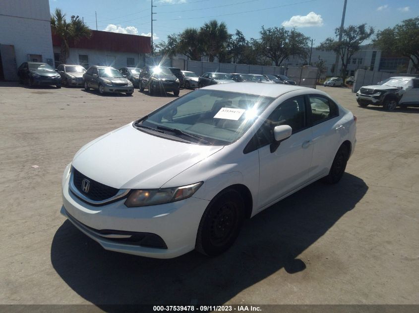 2014 HONDA CIVIC SEDAN LX - 19XFB2F57EE062691