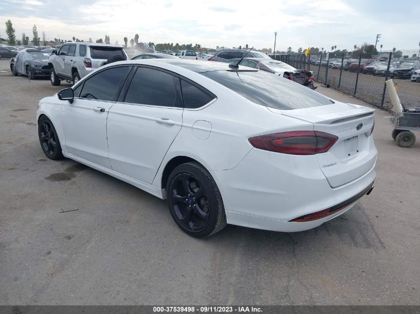 2014 FORD FUSION SE - 3FA6P0HD8ER256543