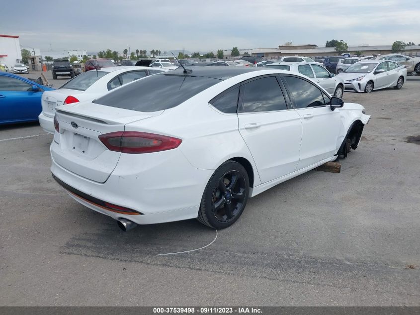 2014 FORD FUSION SE - 3FA6P0HD8ER256543