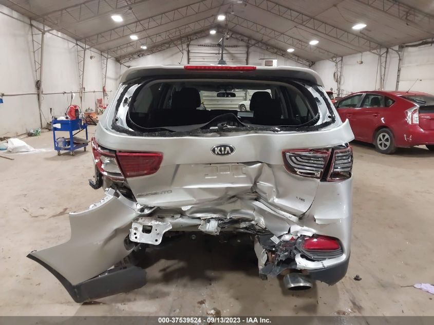 2019 KIA SORENTO LX V6 - 5XYPGDA53KG481337