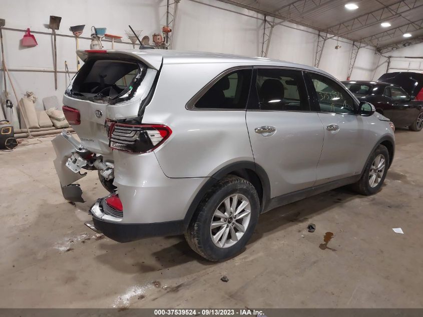 2019 KIA SORENTO LX V6 - 5XYPGDA53KG481337