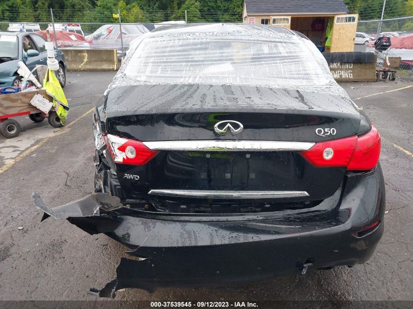 2017 INFINITI Q50 2.0T PREMIUM - JN1CV7AR3HM681542