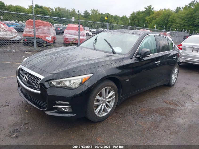 2017 INFINITI Q50 2.0T PREMIUM - JN1CV7AR3HM681542