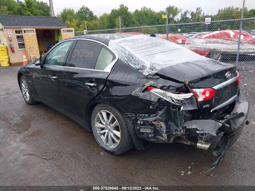 2017 INFINITI Q50 2.0T PREMIUM - JN1CV7AR3HM681542