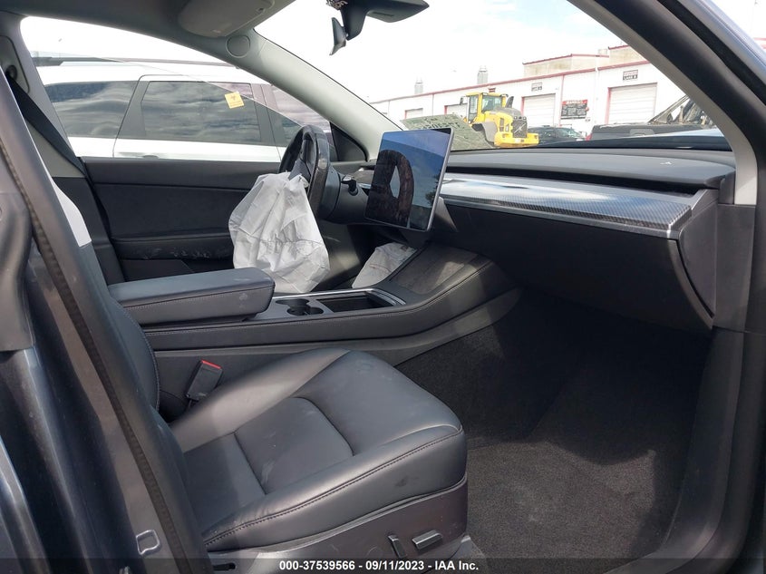 VIN 7SAYGDEF0NF387714 2022 TESLA MODEL Y PERFORMANCE