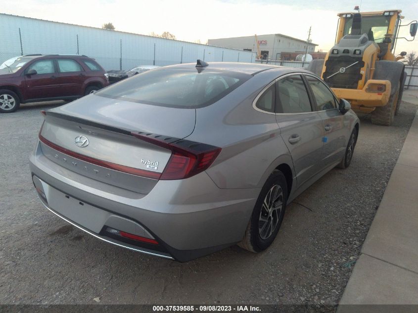 2023 HYUNDAI SONATA HYBRID BLUE - KMHL24JJ6PA071976