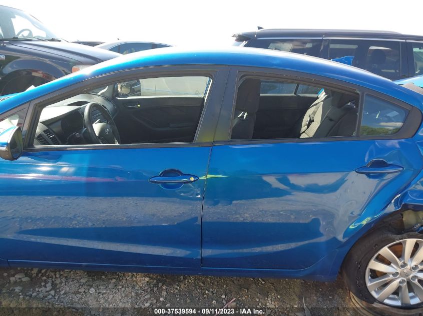 2014 KIA FORTE LX - KNAFX4A66E5159614