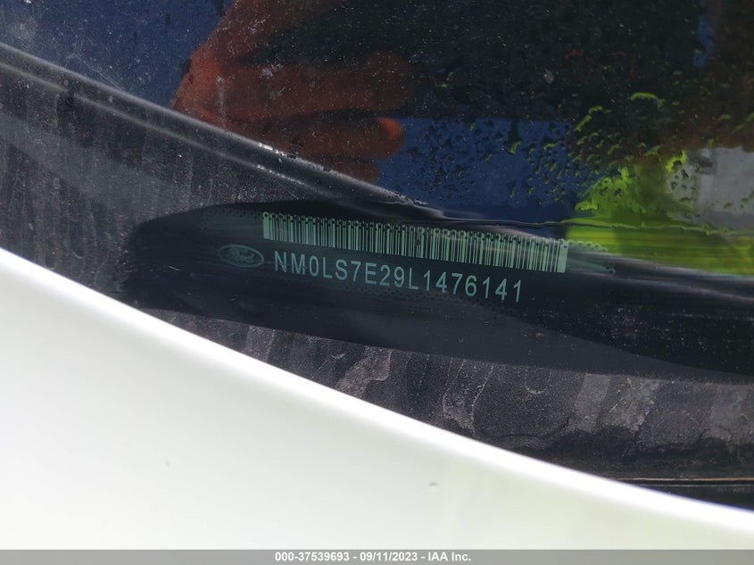 VIN NM0LS7E29L1476141 2020 FORD TRANSIT CONNECT VAN XL