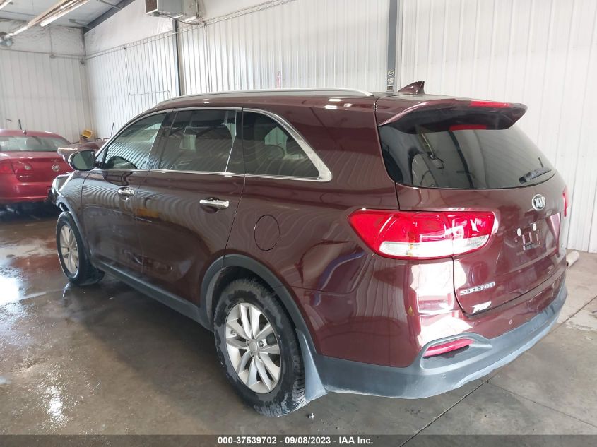 2017 KIA SORENTO LX V6 - 5XYPG4A56HG272019