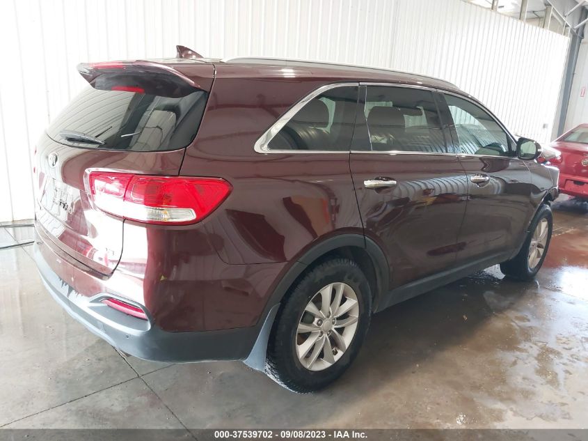 2017 KIA SORENTO LX V6 - 5XYPG4A56HG272019