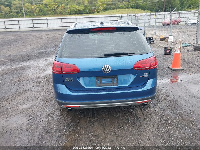 2017 VOLKSWAGEN GOLF ALLTRACK S/SE/SEL 3VWH17AU6HM509929