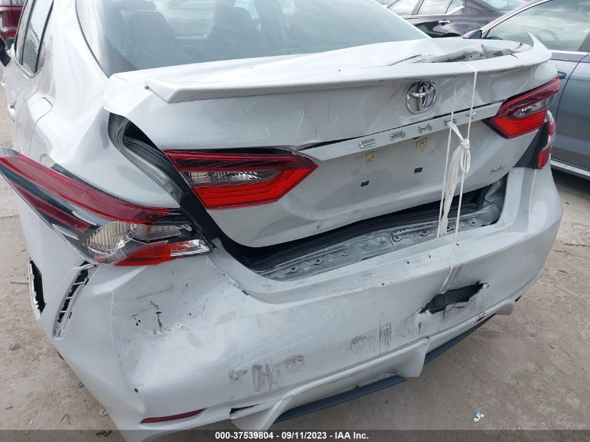 2022 TOYOTA CAMRY SE - 4T1G11AK8NU003290
