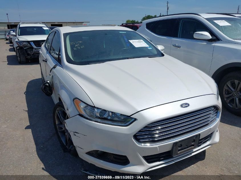 2013 FORD FUSION TITANIUM - 3FA6P0K96DR127381