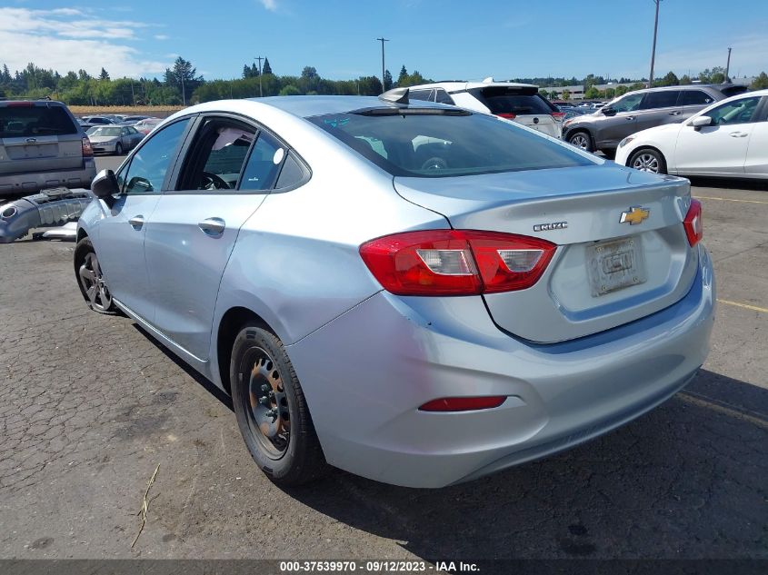 2017 CHEVROLET CRUZE LS - 1G1BC5SM0H7132944