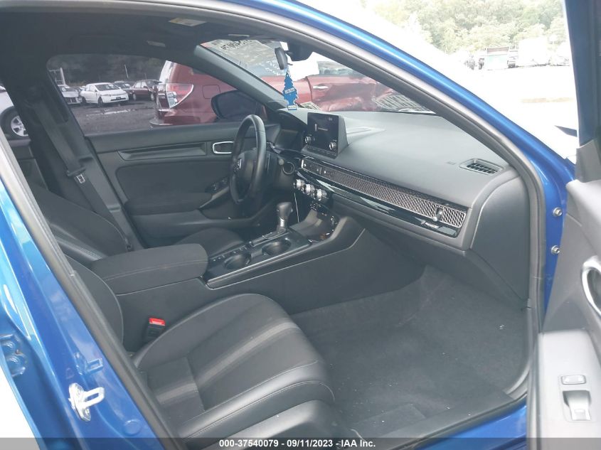 VIN 2HGFE2F58NH561822 2022 HONDA CIVIC SEDAN SPORT