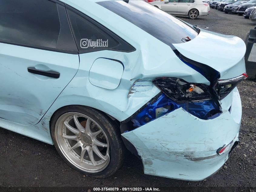 VIN 2HGFE2F58NH561822 2022 HONDA CIVIC SEDAN SPORT
