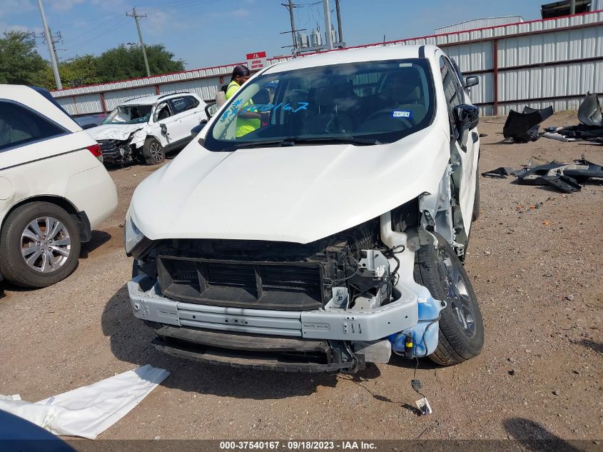 2020 FORD ECOSPORT S - MAJ3S2FE3LC388372