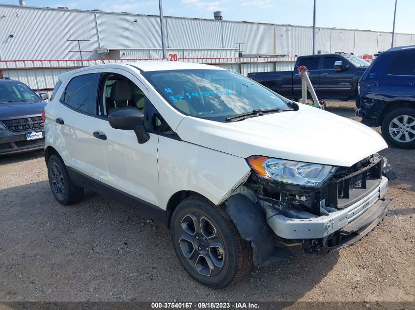 2020 FORD ECOSPORT S - MAJ3S2FE3LC388372