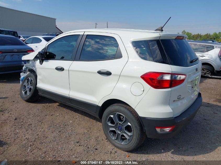 2020 FORD ECOSPORT S - MAJ3S2FE3LC388372