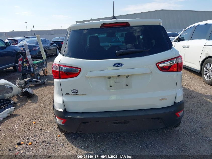 2020 FORD ECOSPORT S - MAJ3S2FE3LC388372
