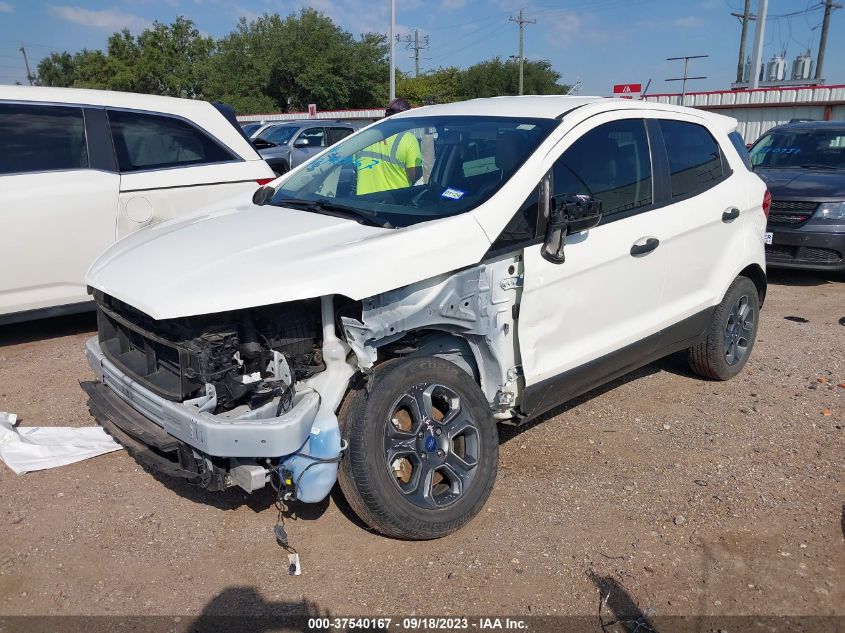 2020 FORD ECOSPORT S - MAJ3S2FE3LC388372