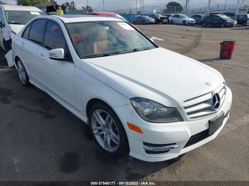 2013 MERCEDES-BENZ C-CLASS C 250 - WDDGF4HB9DR264450