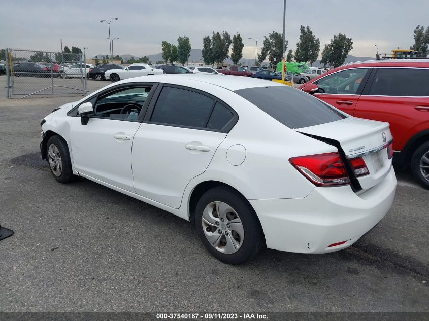 2014 HONDA CIVIC SEDAN LX - 19XFB2F53EE243867