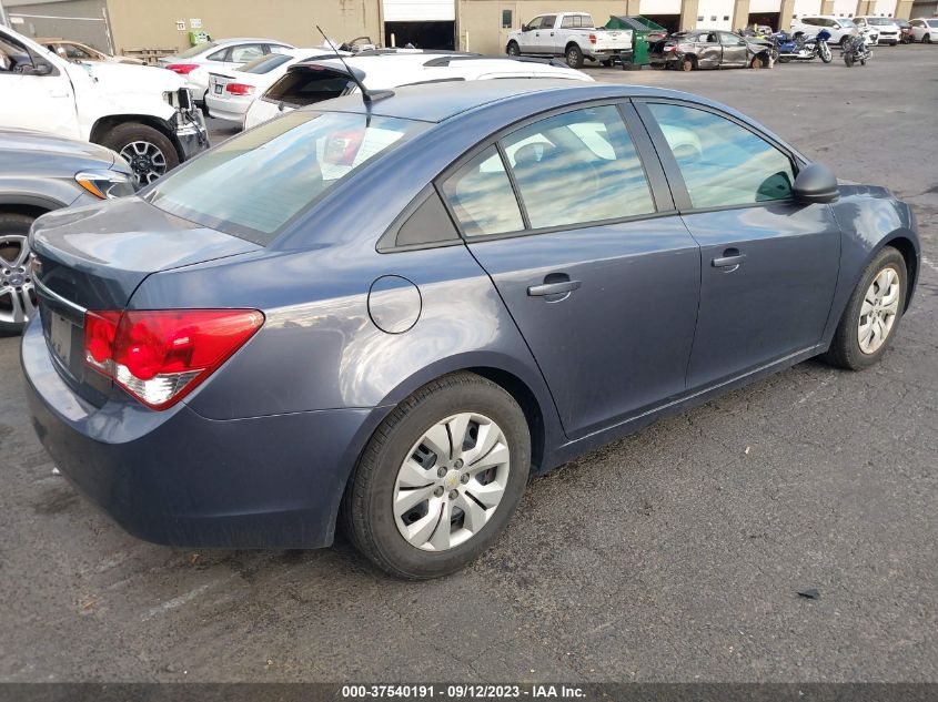 2014 CHEVROLET CRUZE LS - 1G1PA5SG3E7292012