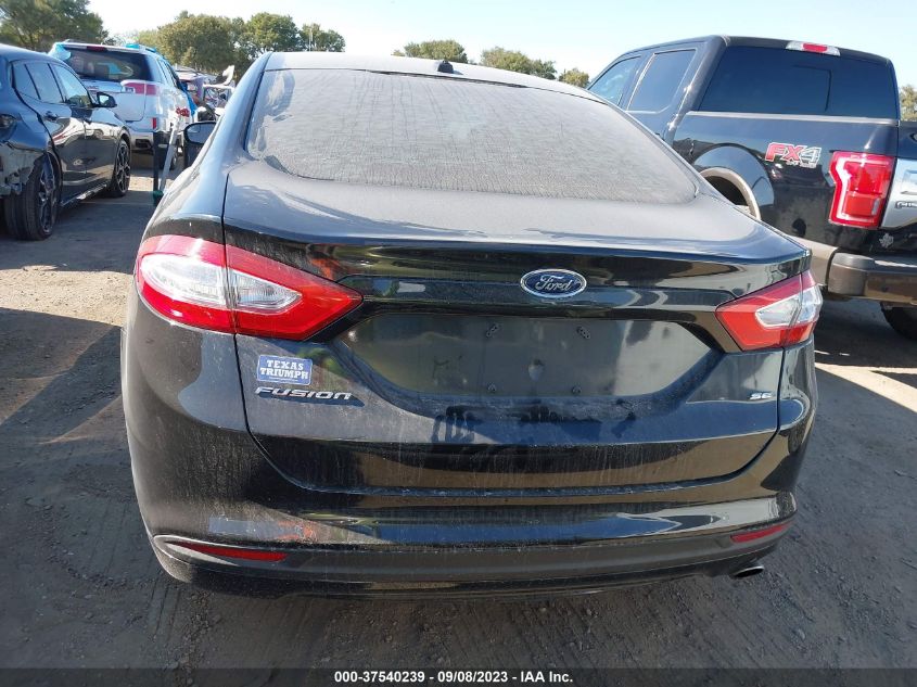 2013 FORD FUSION SE - 3FA6P0H72DR126508