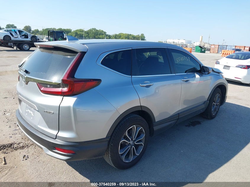 VIN 5J6RW2H88NA012002 2022 HONDA CR-V EX-L