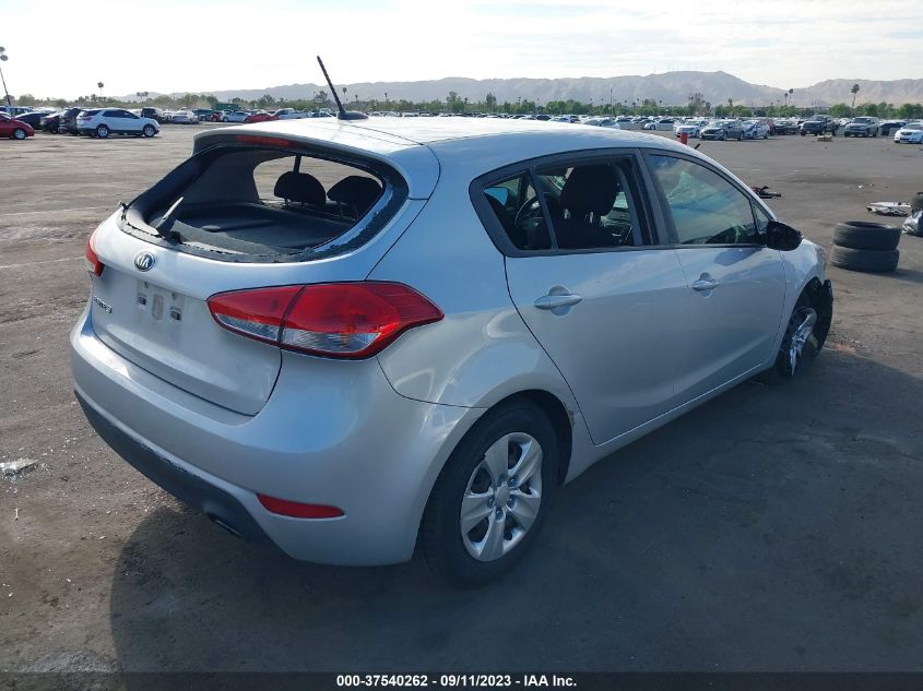 2017 KIA FORTE5 LX - KNAFK5A81H5683098