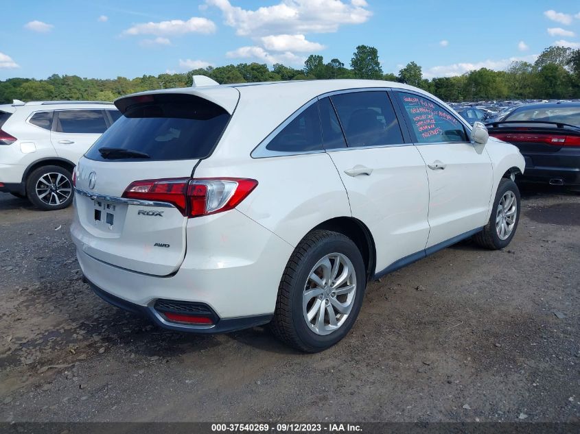 2016 ACURA RDX TECH PKG/TECH - 5J8TB4H55GL014100