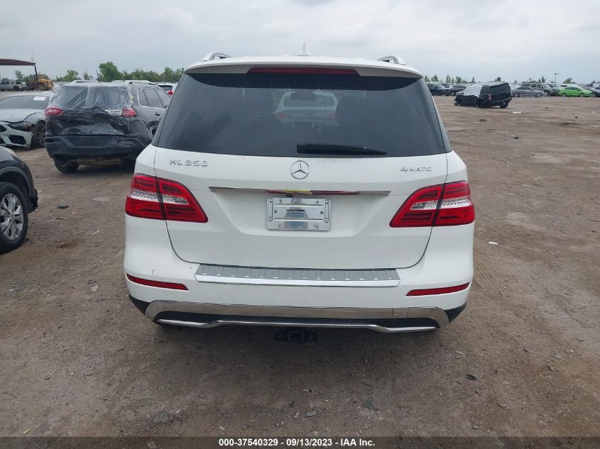 2014 MERCEDES-BENZ M-CLASS ML 350 4JGDA5HB1EA344970