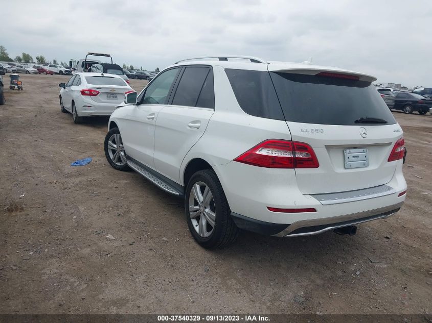 2014 MERCEDES-BENZ M-CLASS ML 350 4JGDA5HB1EA344970