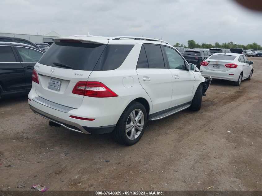 2014 MERCEDES-BENZ M-CLASS ML 350 4JGDA5HB1EA344970