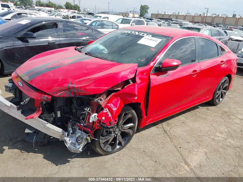 VIN 2HGFC2F88KH536317 2019 HONDA CIVIC SEDAN SPORT