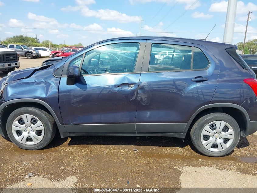 2018 CHEVROLET TRAX LS - 3GNCJKSB4JL394909