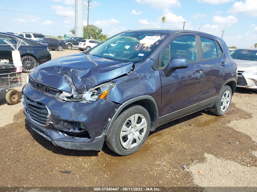 2018 CHEVROLET TRAX LS - 3GNCJKSB4JL394909