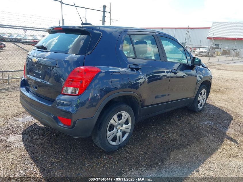 2018 CHEVROLET TRAX LS - 3GNCJKSB4JL394909
