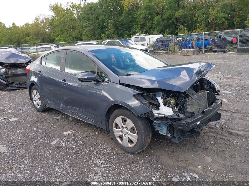 2016 KIA FORTE LX - KNAFX4A68G5605930
