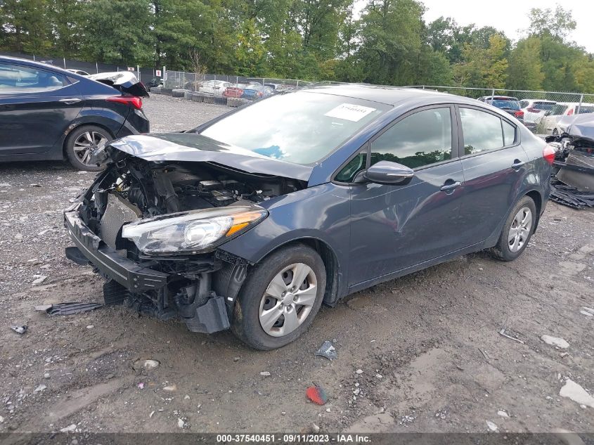 2016 KIA FORTE LX - KNAFX4A68G5605930