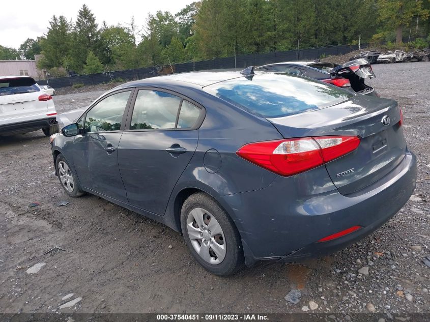 2016 KIA FORTE LX - KNAFX4A68G5605930