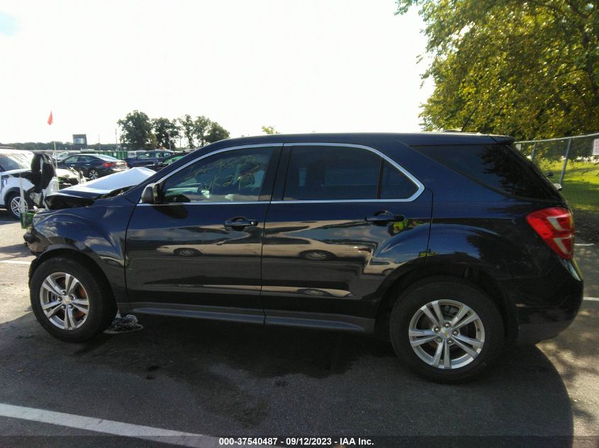 2017 CHEVROLET EQUINOX LS - 2GNALBEK7H1575785