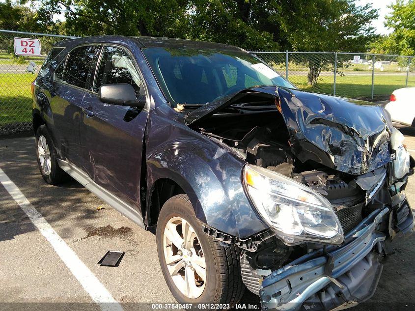 2017 CHEVROLET EQUINOX LS - 2GNALBEK7H1575785