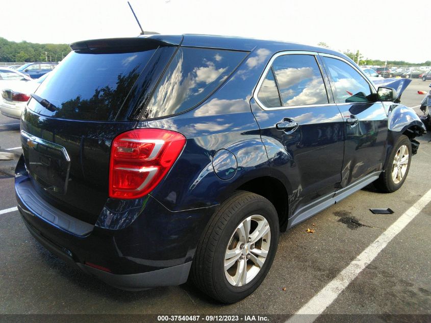 2017 CHEVROLET EQUINOX LS - 2GNALBEK7H1575785