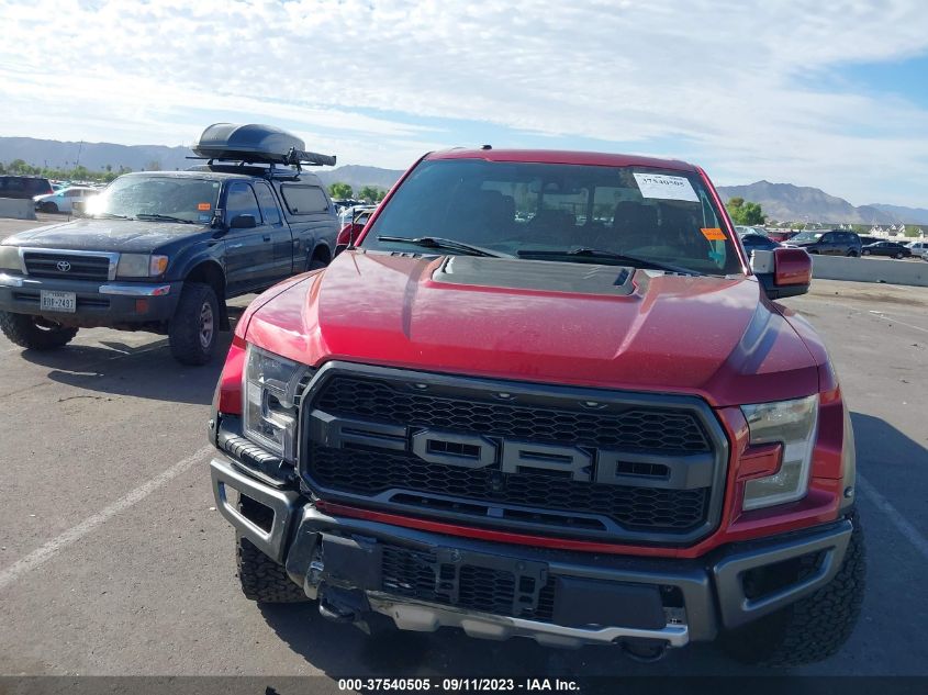 2018 FORD F-150 RAPTOR - 1FTFW1RG7JFC14478