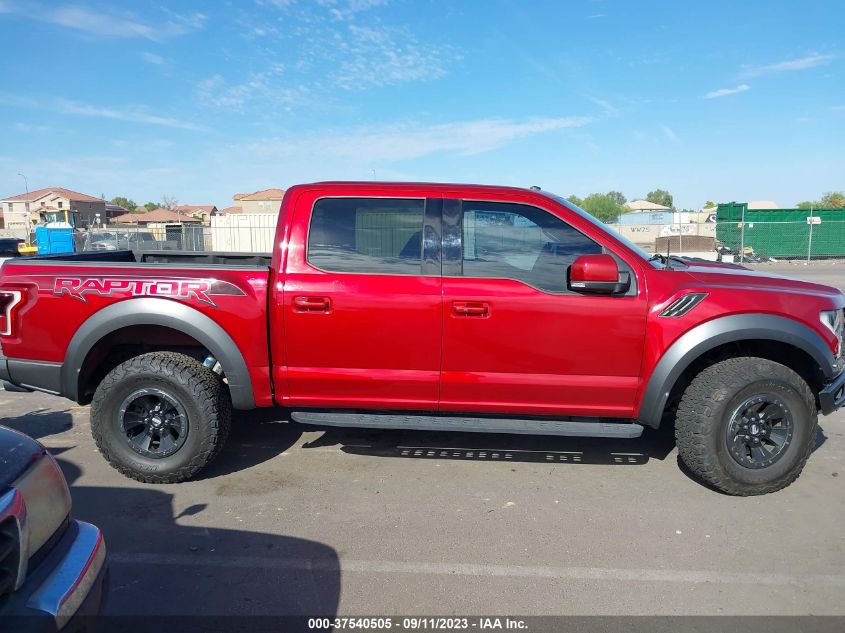 2018 FORD F-150 RAPTOR - 1FTFW1RG7JFC14478