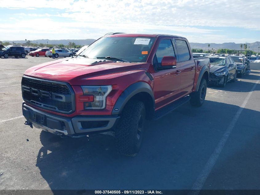 2018 FORD F-150 RAPTOR - 1FTFW1RG7JFC14478